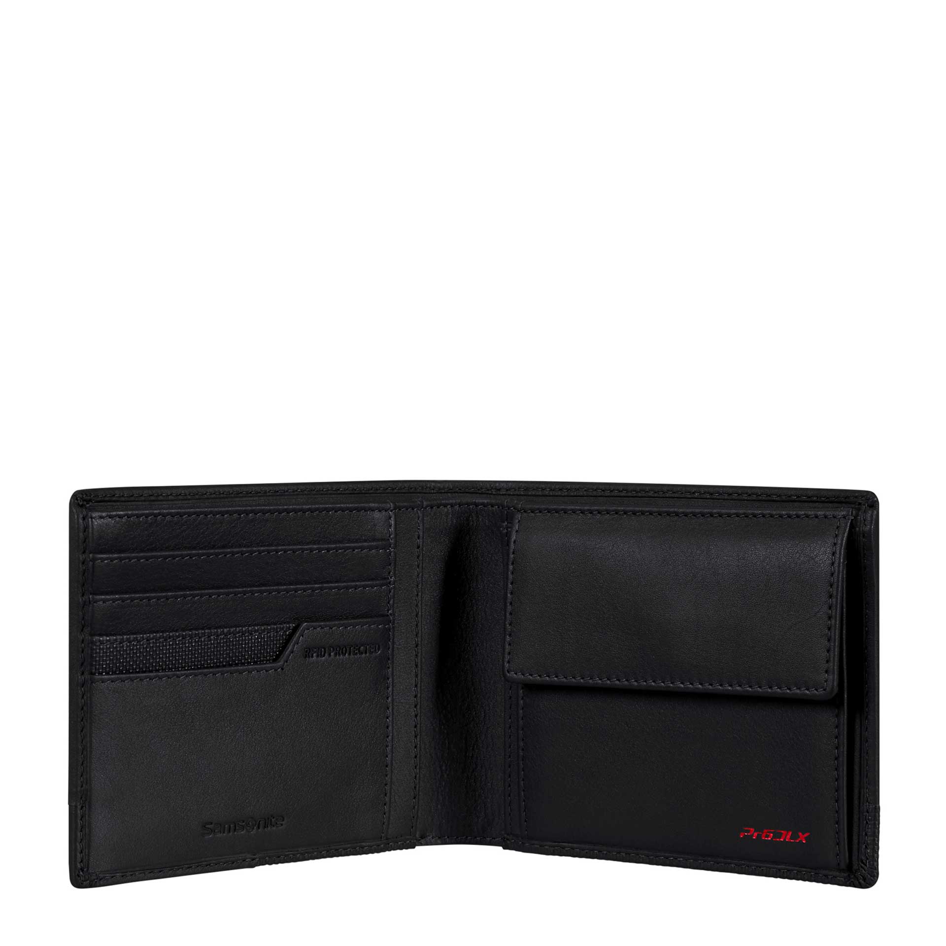 Samsonite Pro-DLX 6 SLG Herren Geldbörse RFID mit 
4 Kreditkartenfächer black