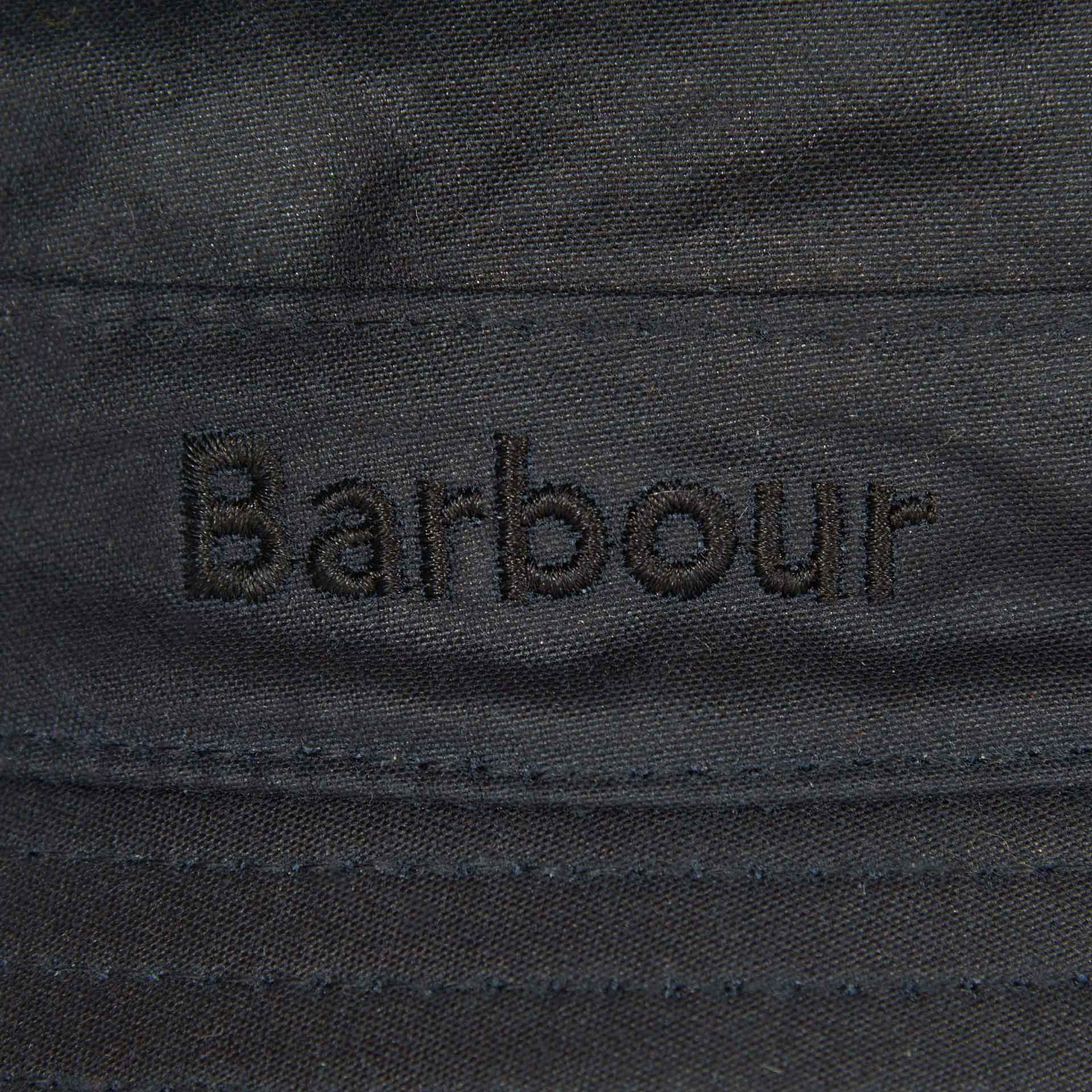 Barbour Wax Sports Hut navy