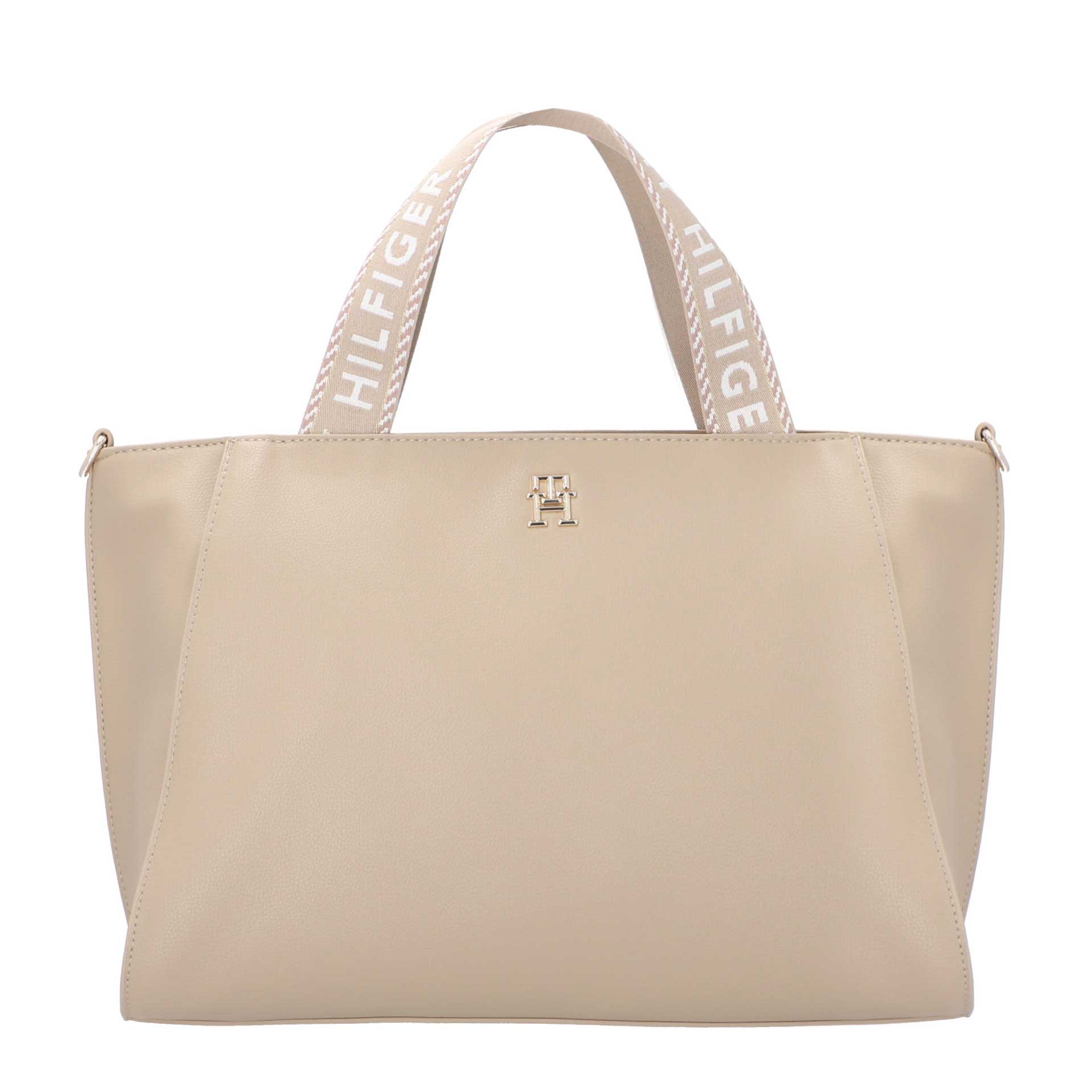 Tommy Hilfiger Tommy Life Tote aus recyceltem Material beige