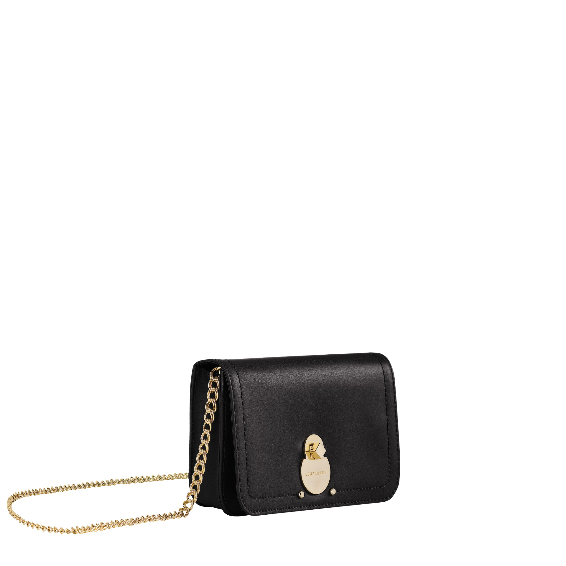 Longchamp Cavalcade Geldbörse mit Kette black