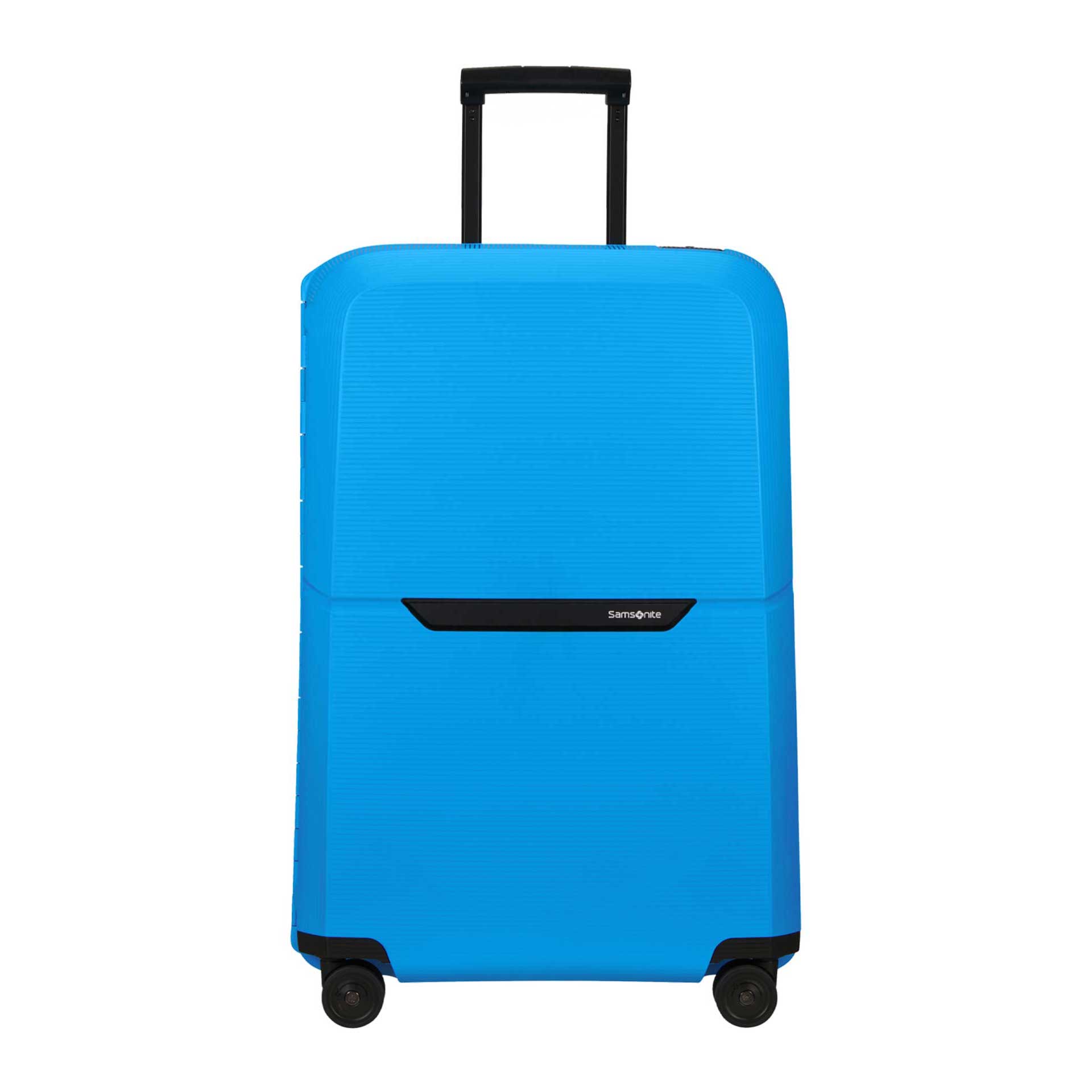 Samsonite Selection Magnum Eco Trolley mit 4 Rollen 75 cm aus Recycling  Material summer blue | summer blue | 139847-4497-summerblue