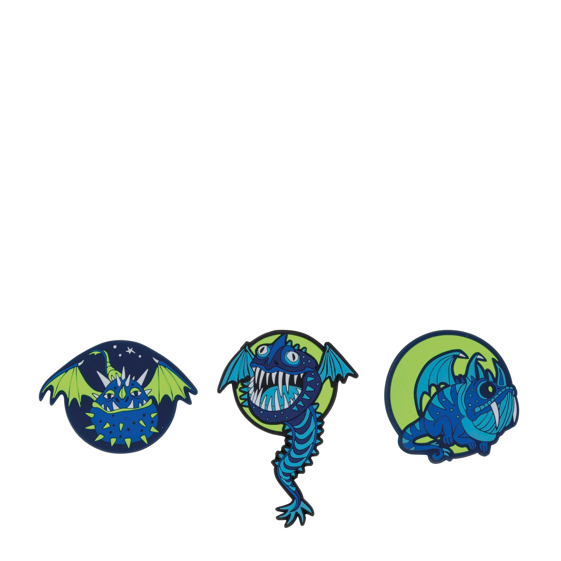 Scout Funny Snaps 3D-Patches Set 3-teilig Flying Monster