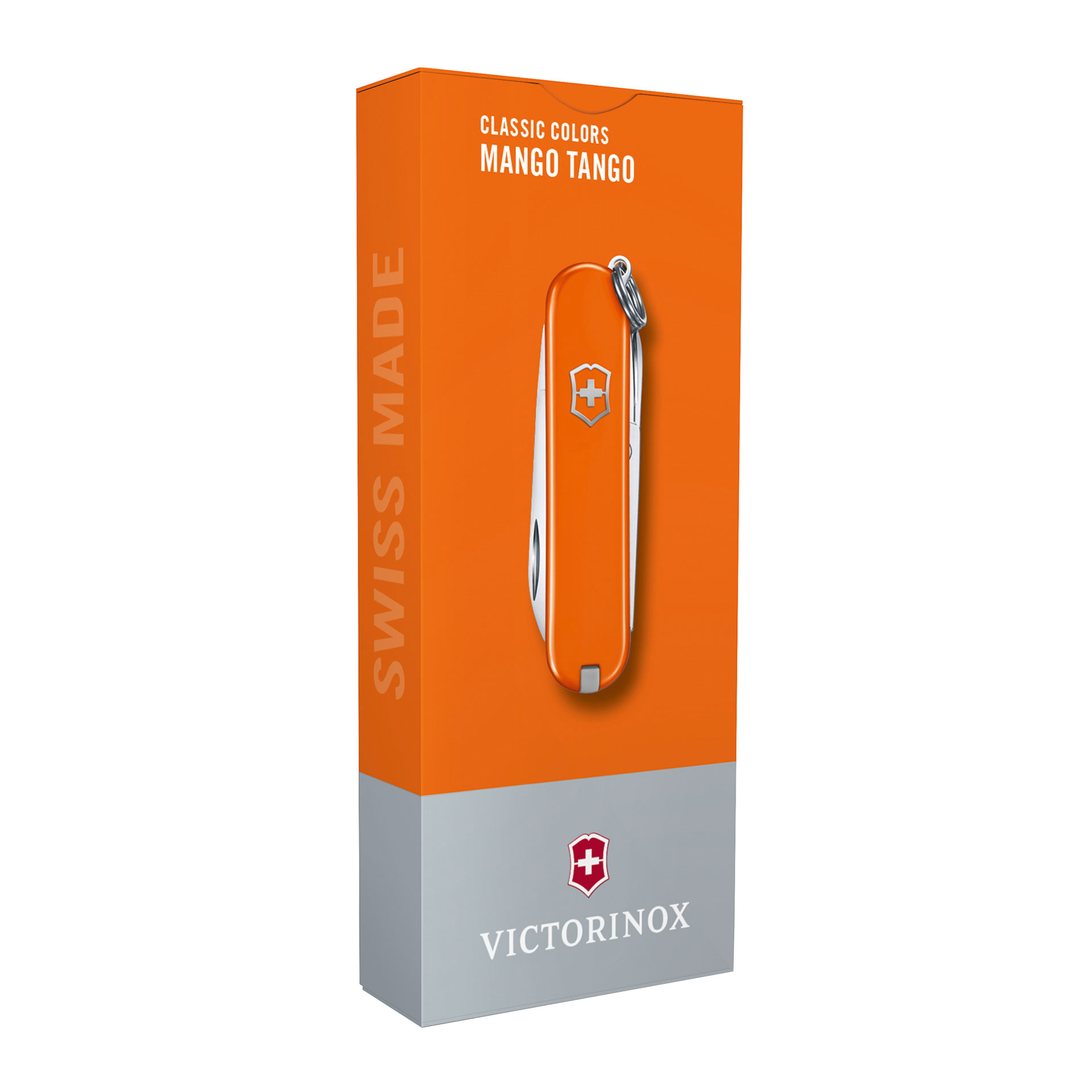 VICTORINOX Classic SD Taschenmesser mit 7 Funktionen 58mm mango tango