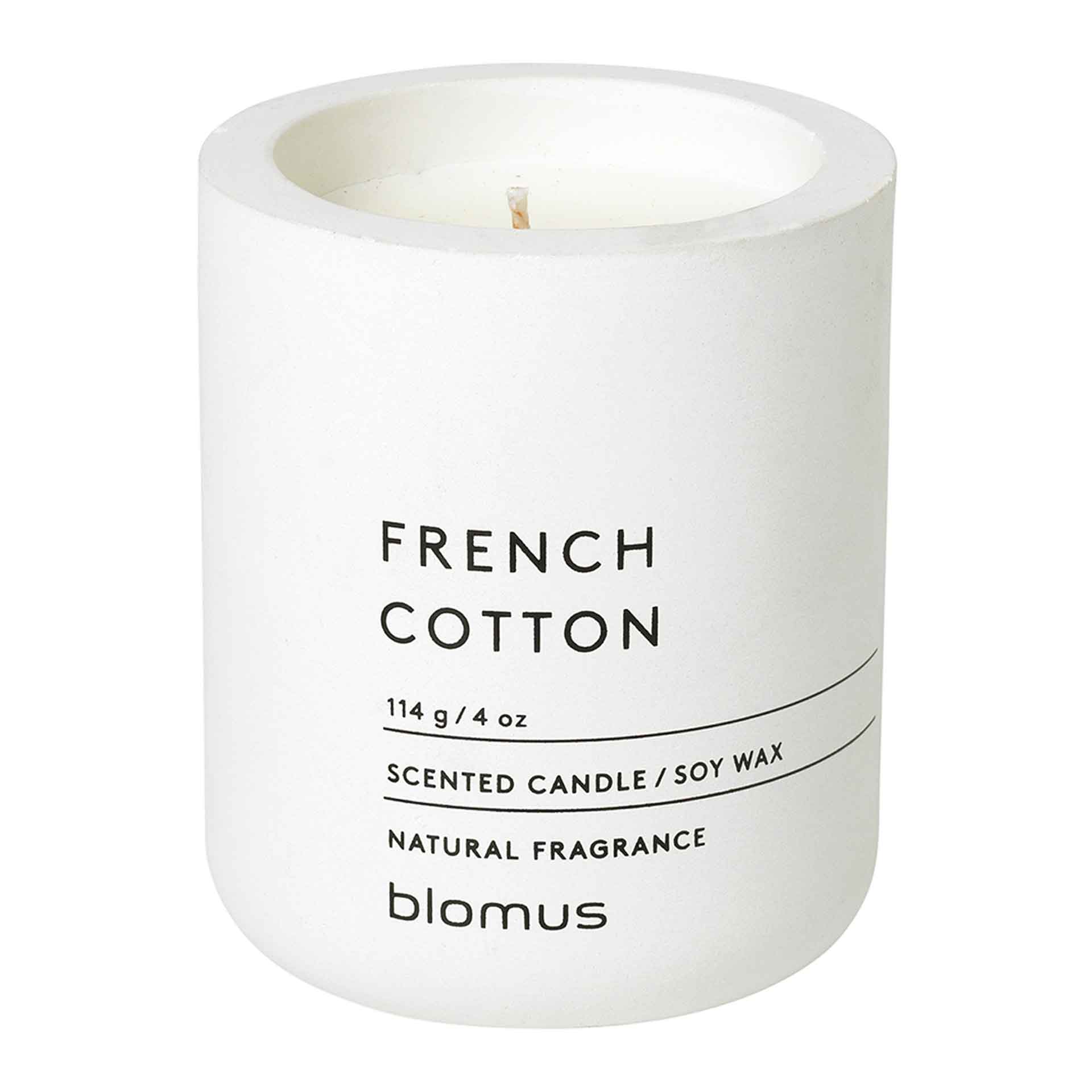 blomus FRAGA Duftkerze S French Cotton - Lily White