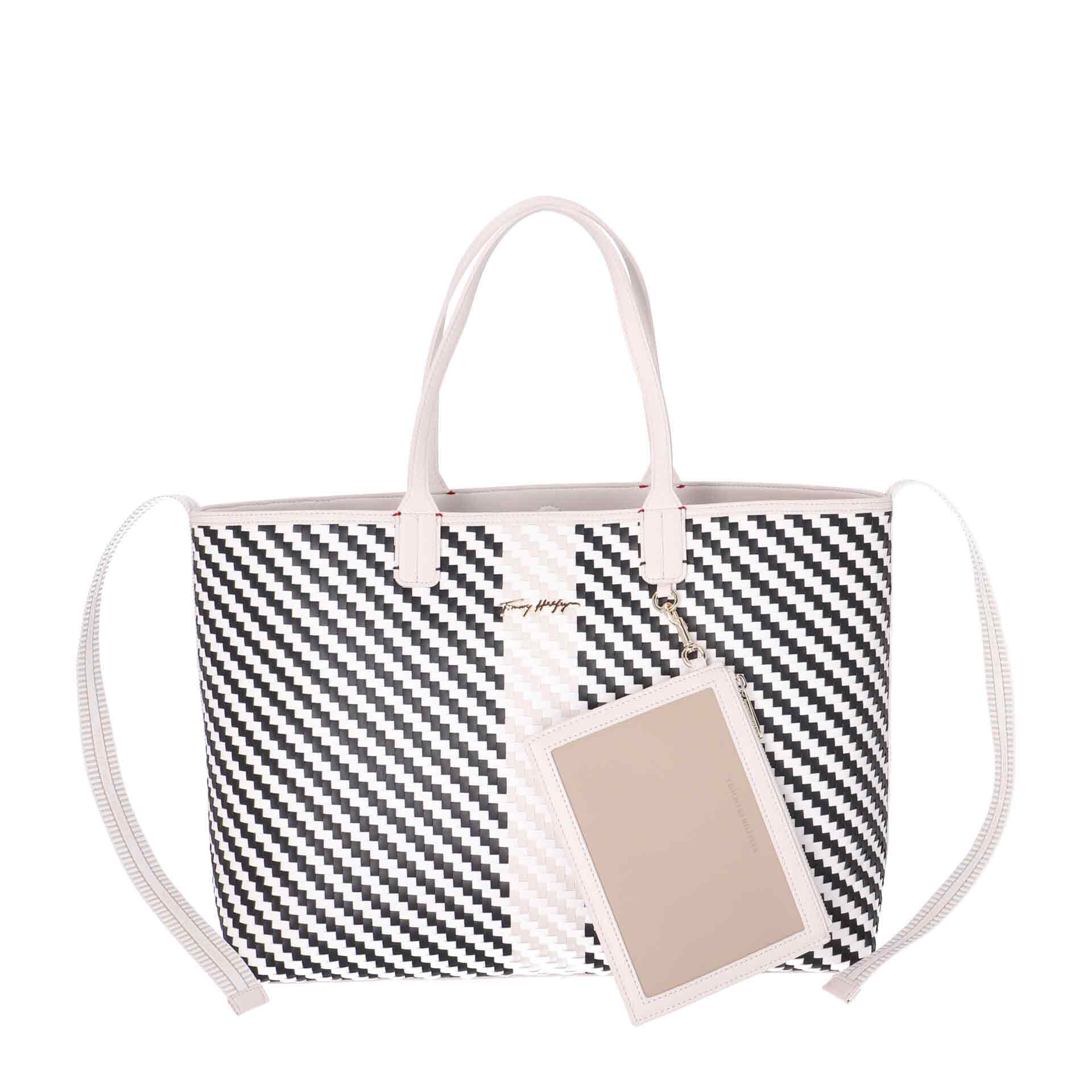Tommy Hilfiger Iconic Tommy Tote Woven neutral
