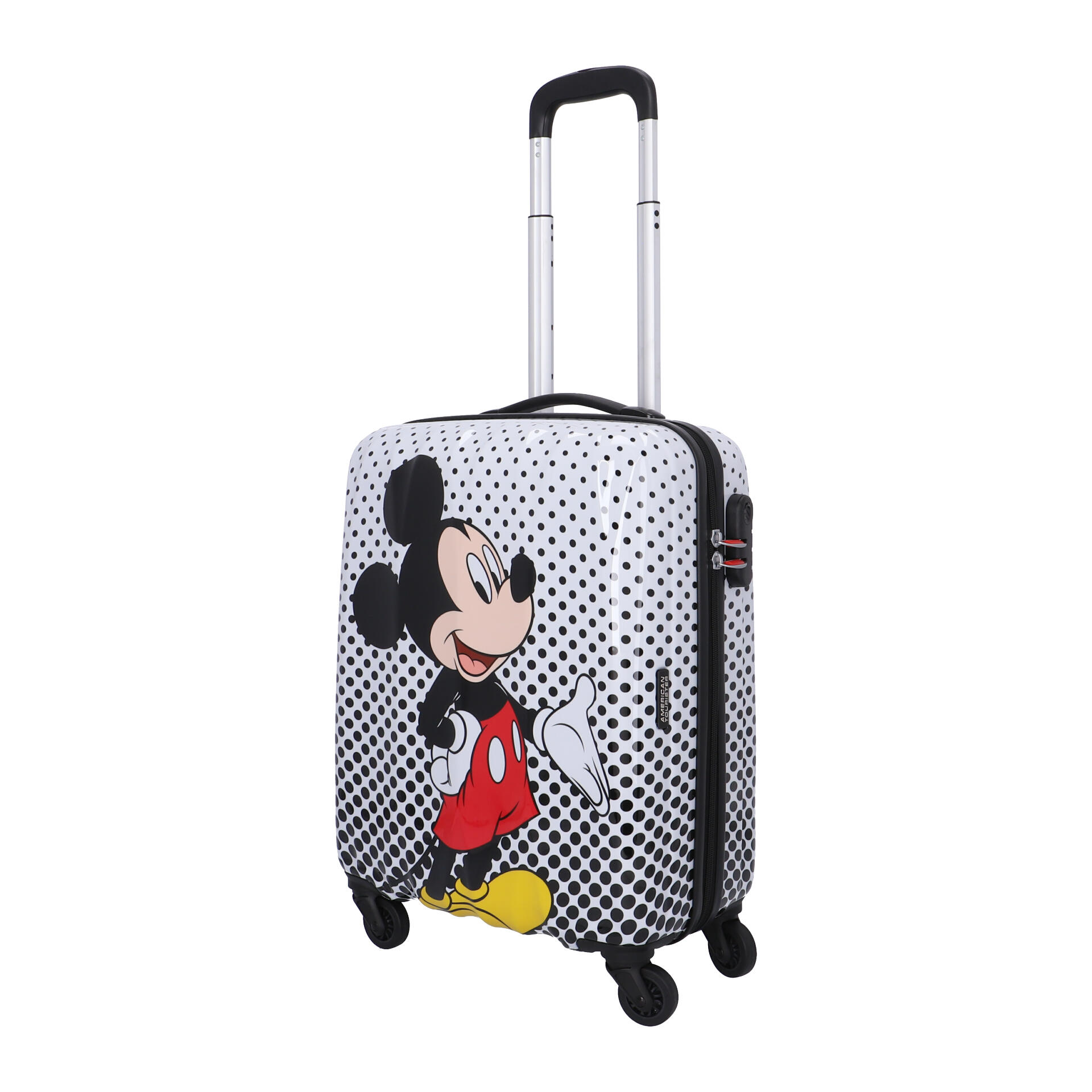 American Tourister Disney Legends Trolley mit 4 Rollen mickey mouse polka dot