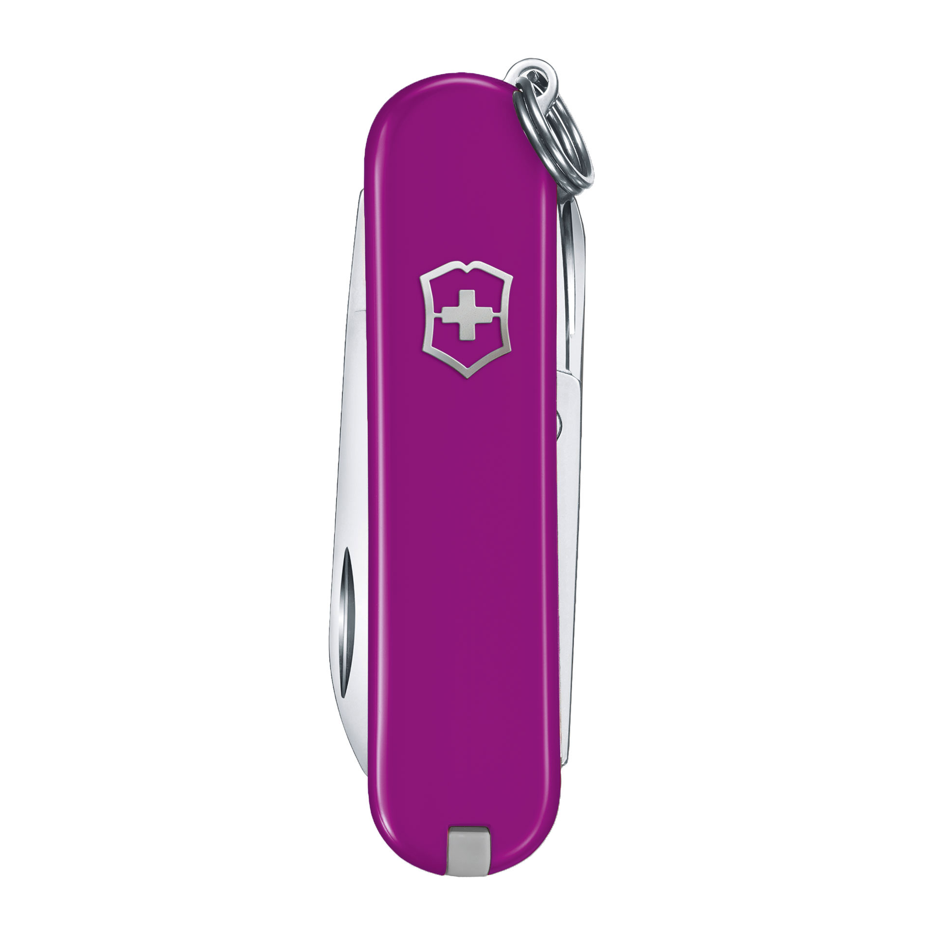 VICTORINOX Classic SD Taschenmesser mit 7 Funktionen 58mm tasty grape