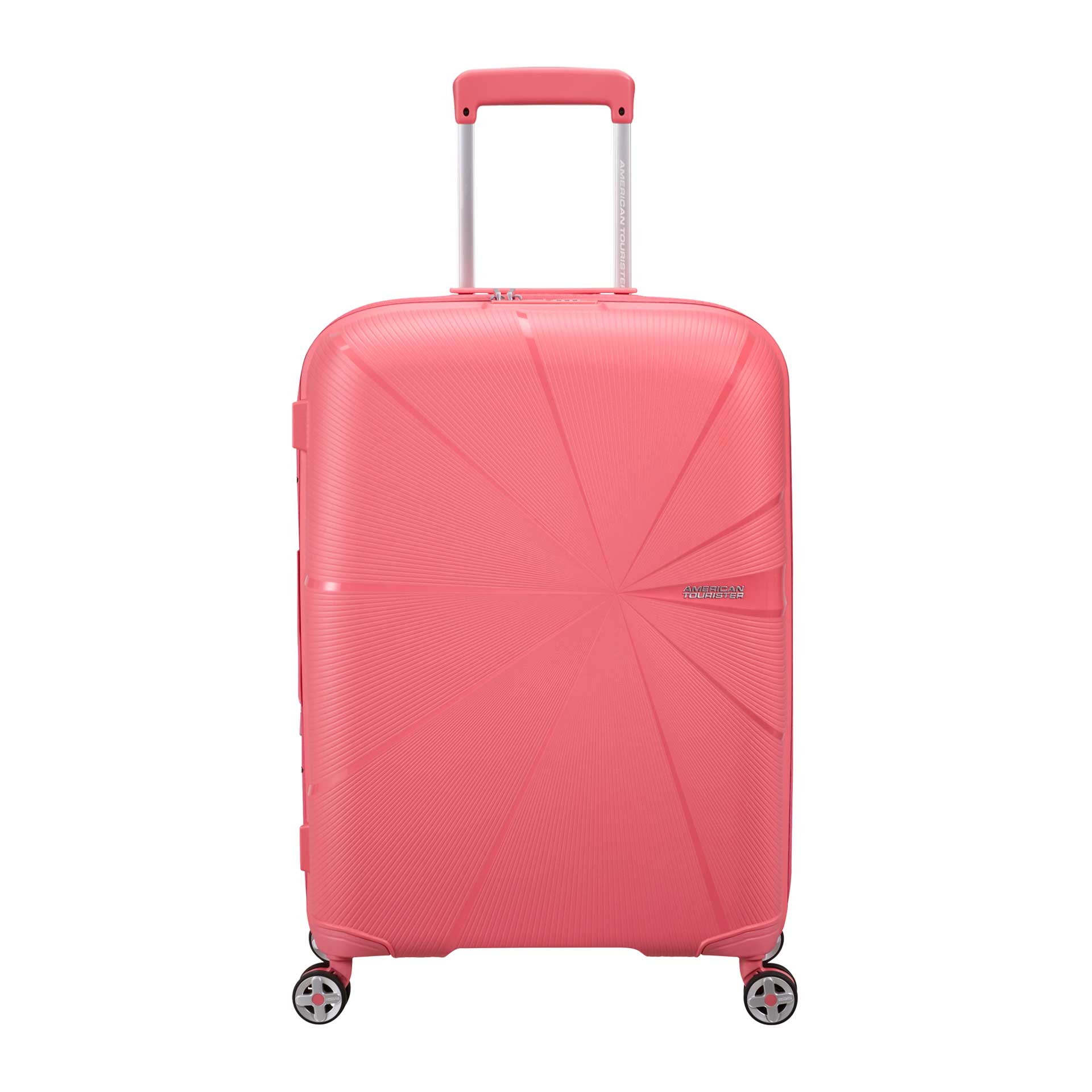 American Tourister Starvibe 4-Rad Trolley 67 cm erweiterbar sun kissed coral