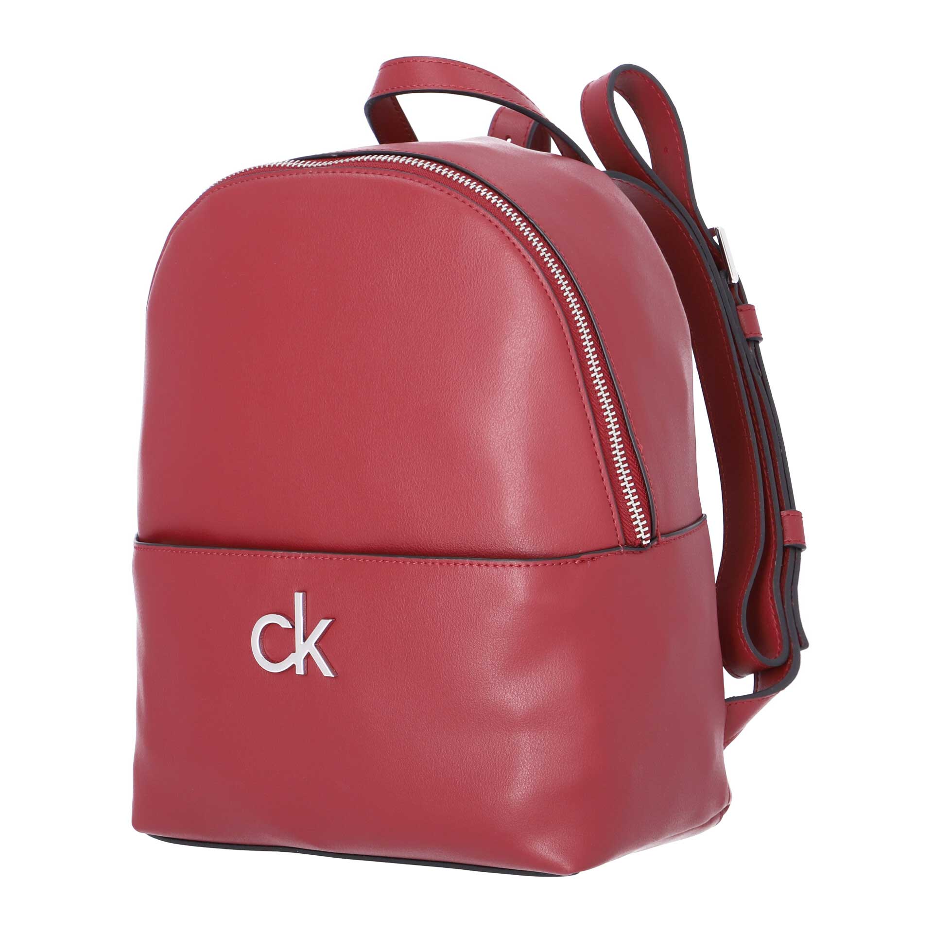 Calvin Klein Re-Lock Rucksack red currant