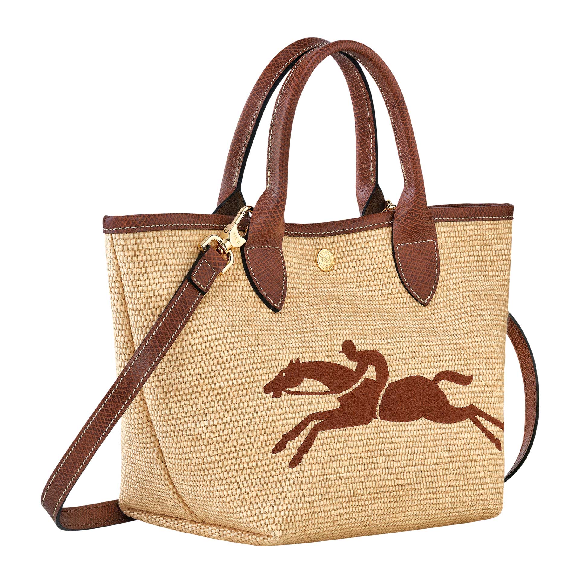 Longchamp Le Panier Pliage Handtasche S brown