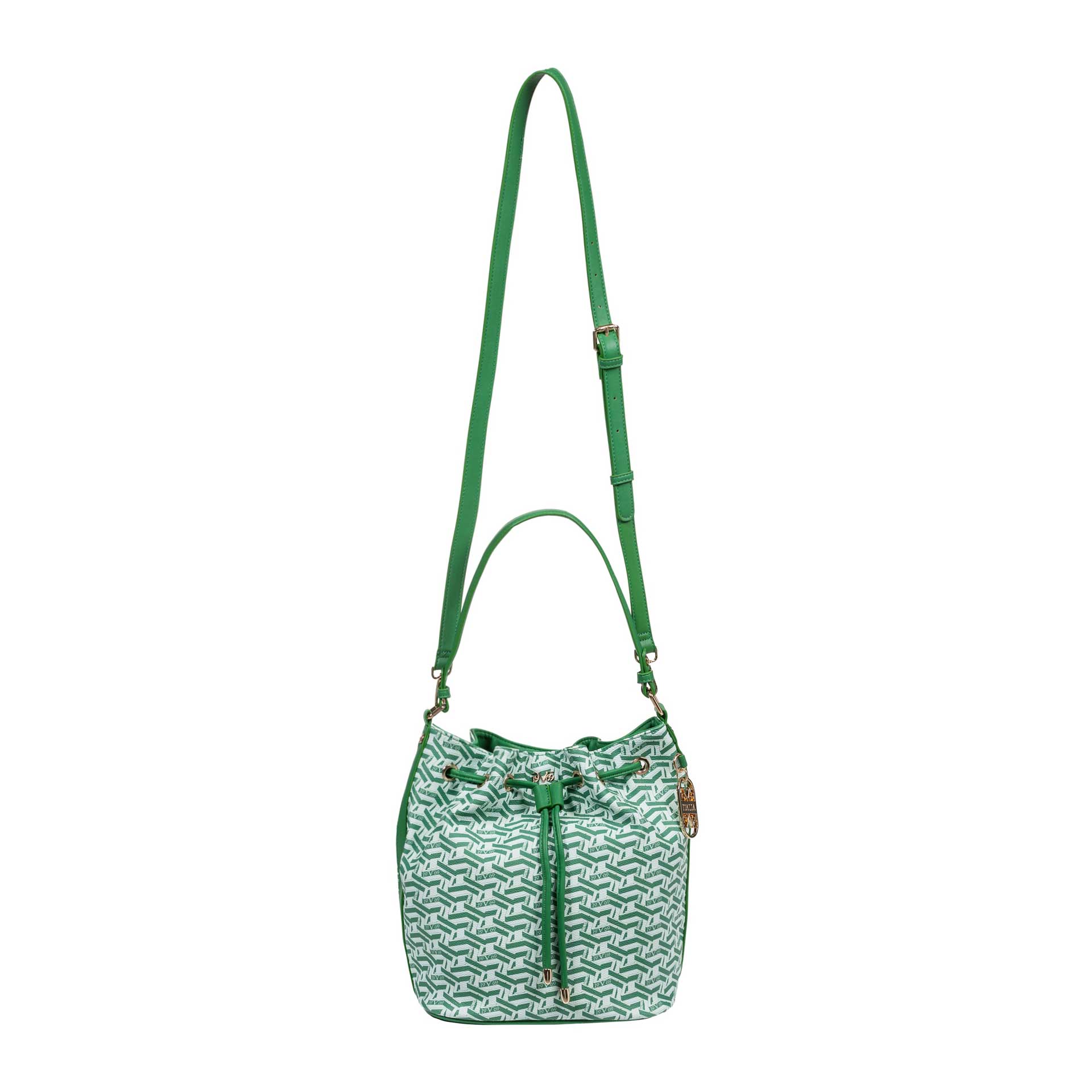 19V69 Italia by Versace Rosana Bucket Bag green