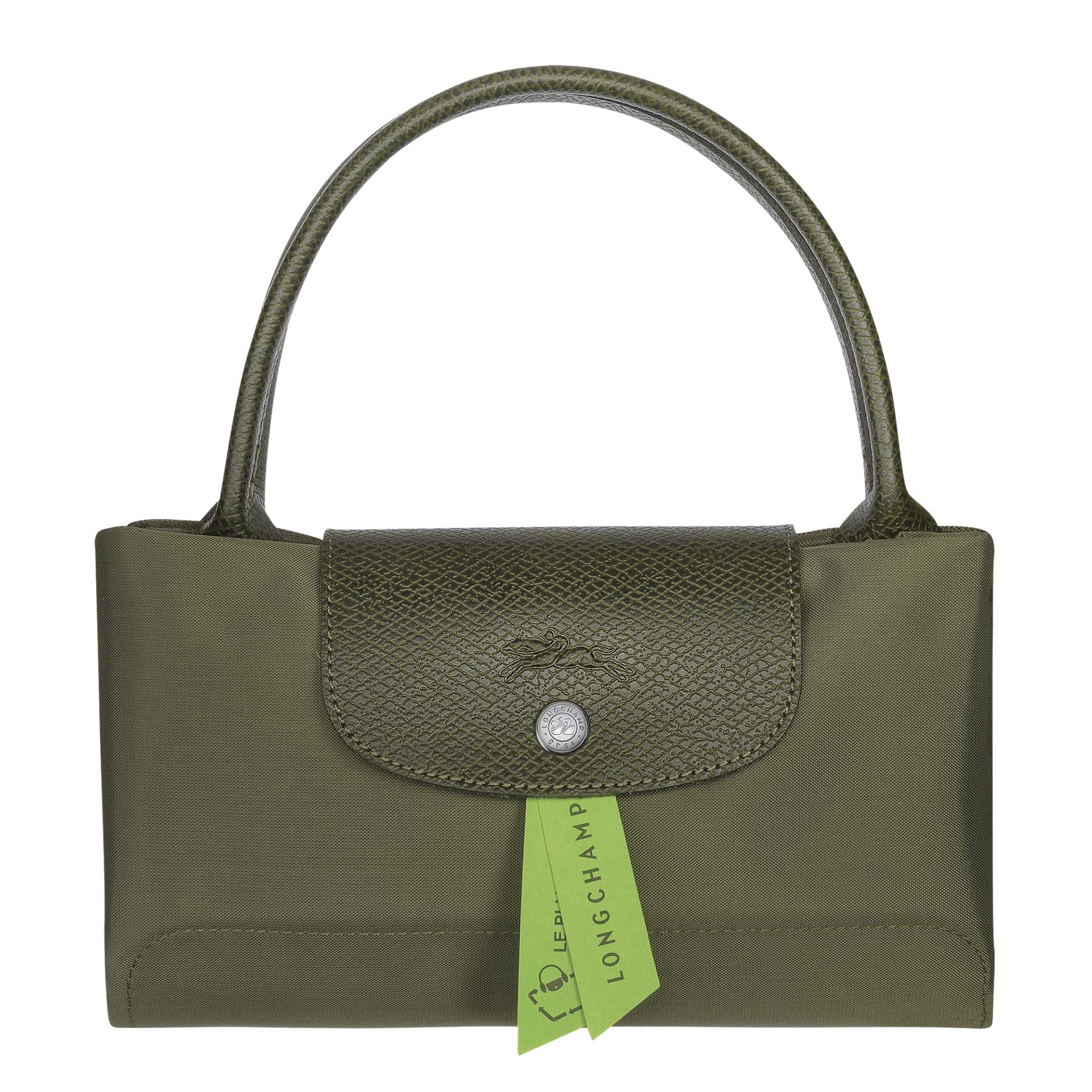 Longchamp Le Pliage Green Handtasche M forest