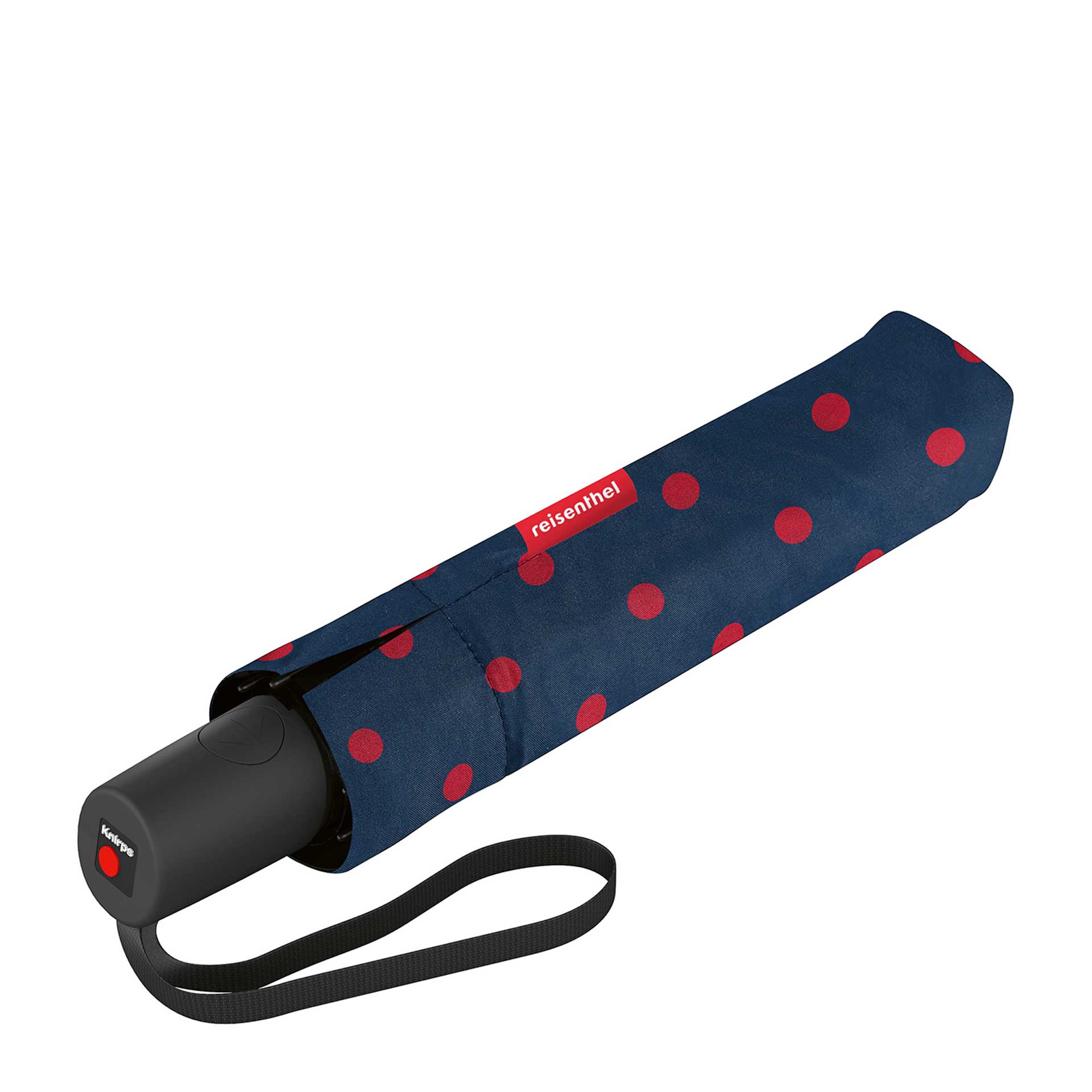 reisenthel Umbrella Pocket duomatic Regenschirm dots red