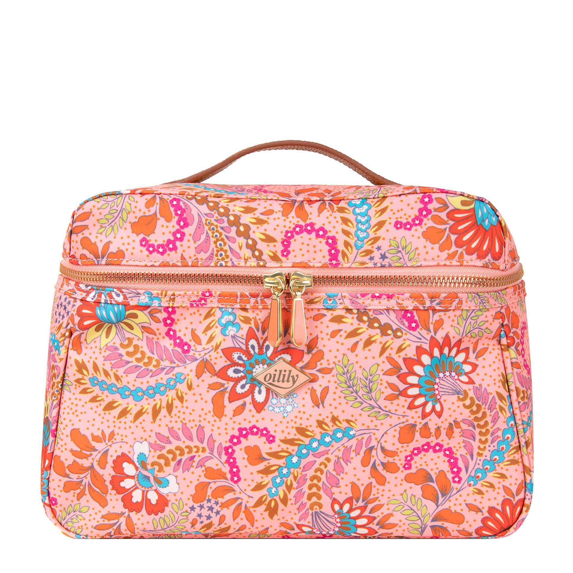 Oilily Ruby Coco Beauty Case peach amber