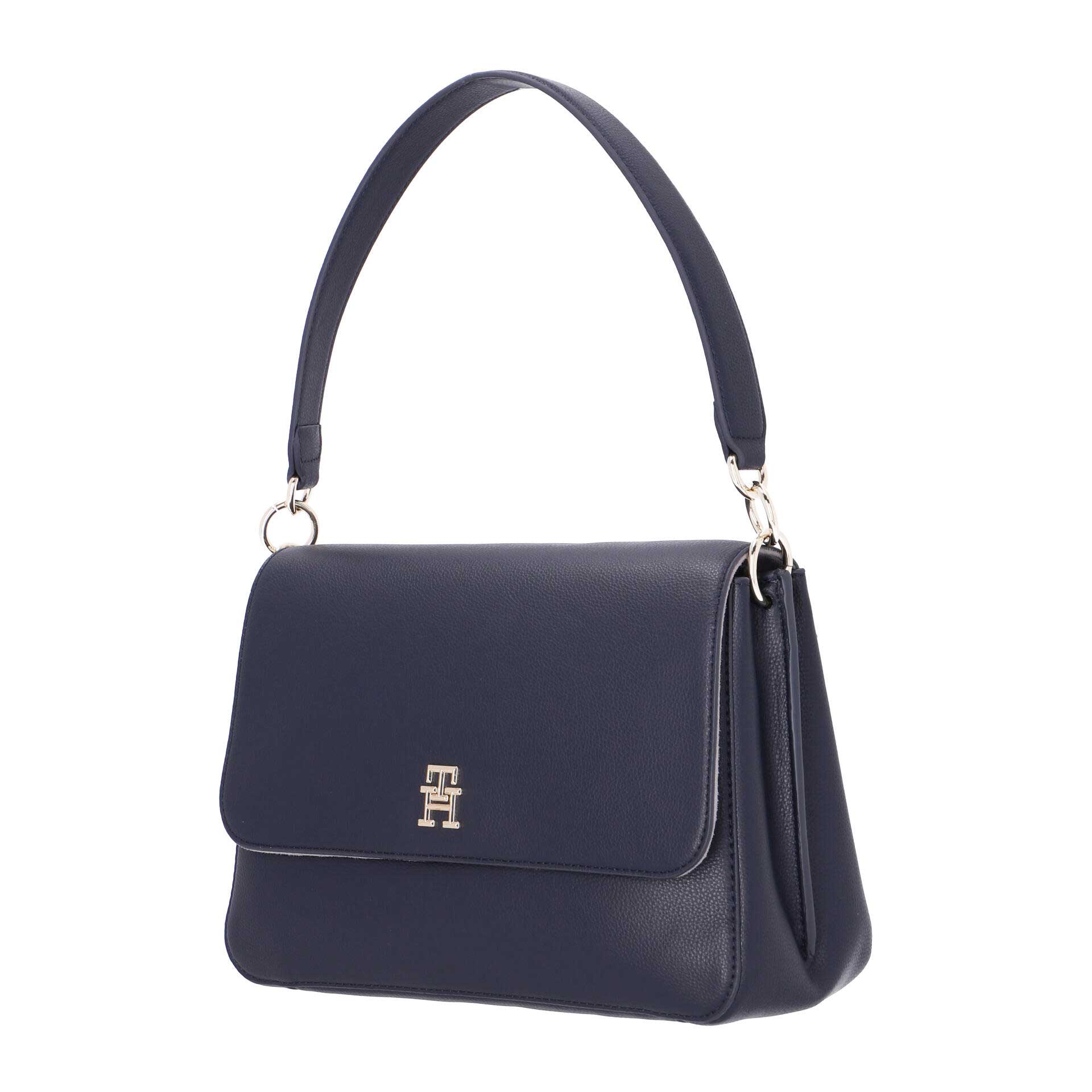 Tommy Hilfiger Tommy Life Schultertasche aus recyceltem Material space blue