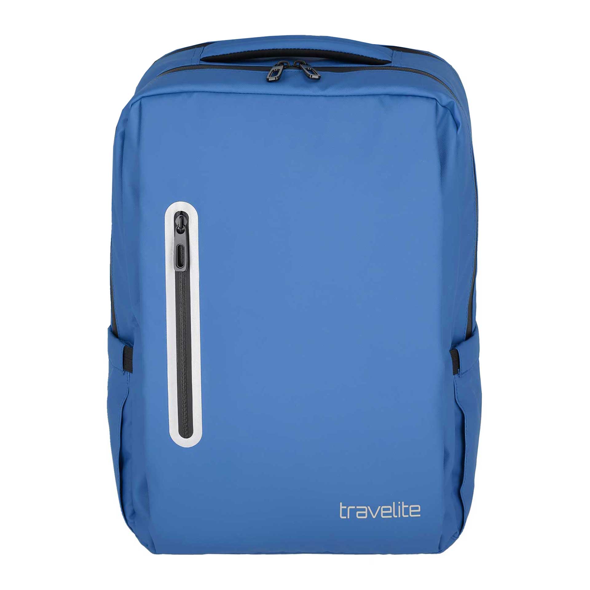Travelite Basics Boxy Rucksack royal blau