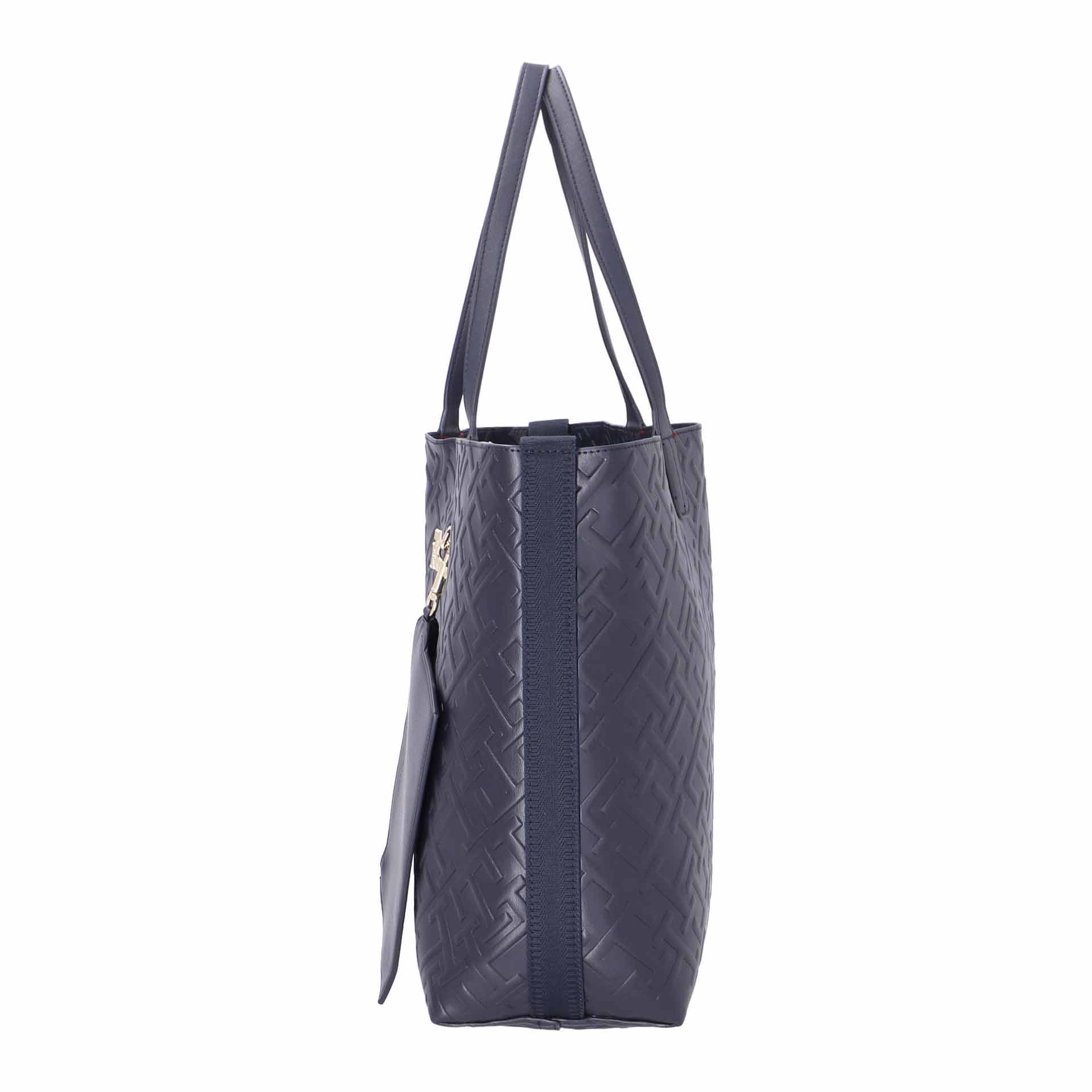 Tommy Hilfiger Iconic Tommy Tote Monogram space blue