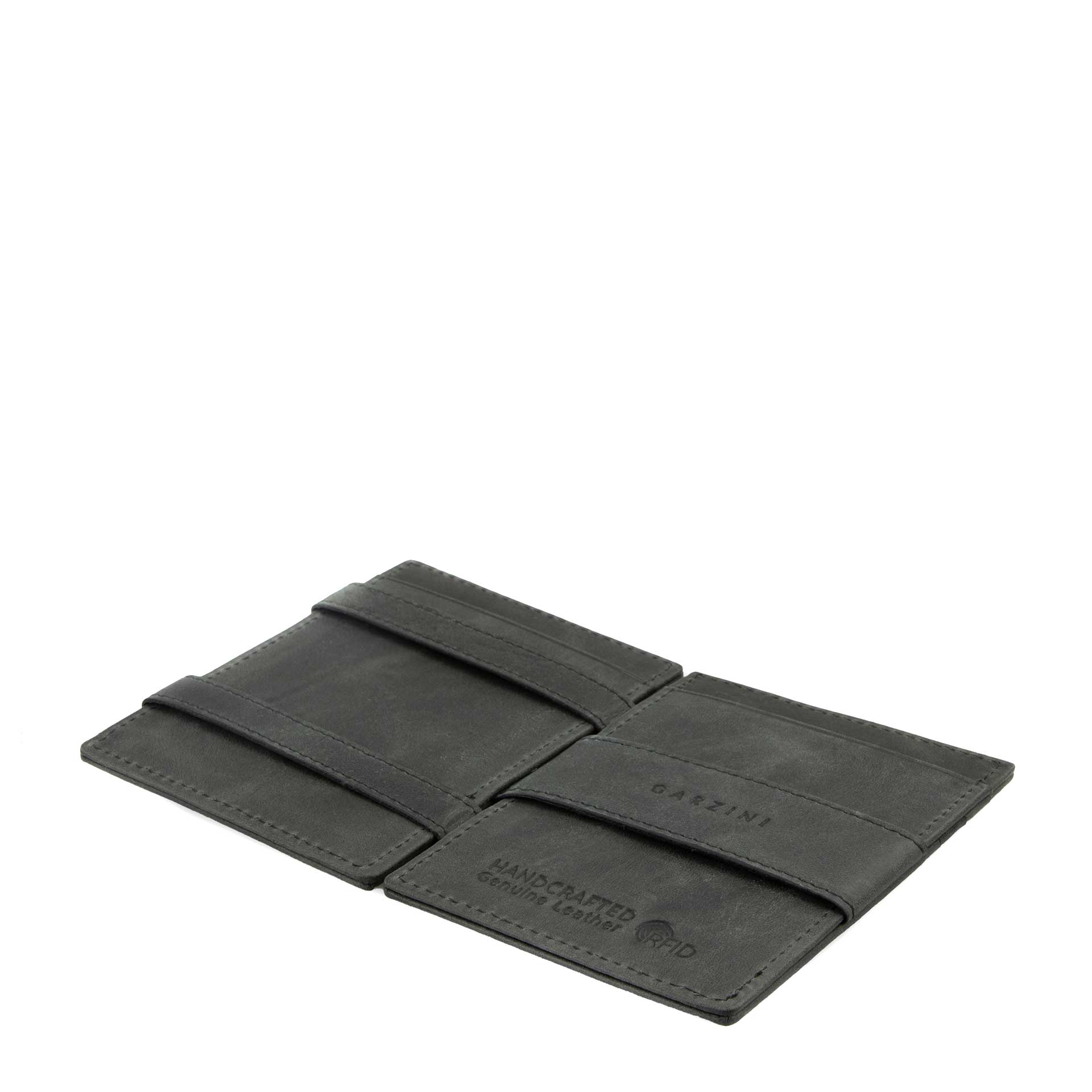 Garzini Essenziale Magic Wallet mit AirTag-Fach brushed black
