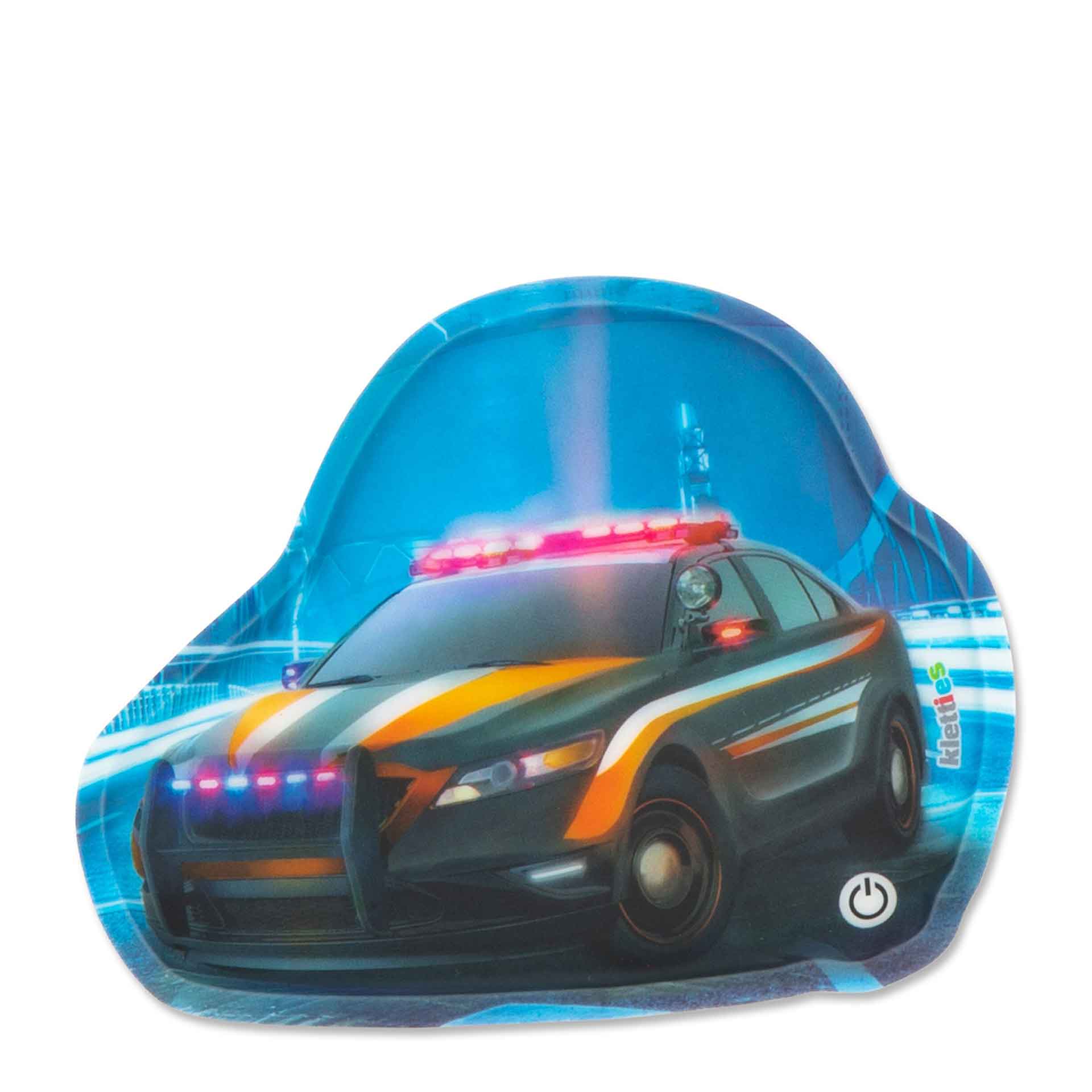 ergobag Blinki-Kletti mit LED-Leuchte 1-tlg. Polizeiauto