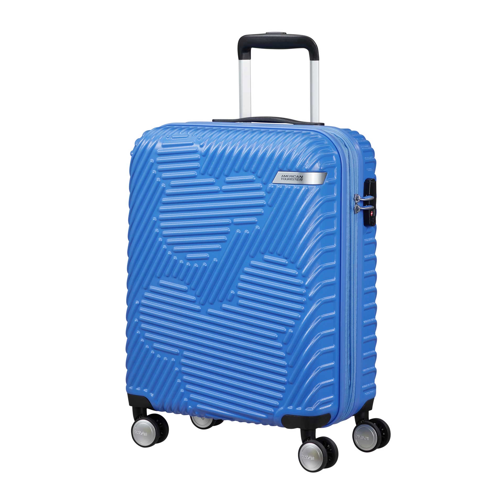 American Tourister Mickey Clouds 4-Rad Trolley 55 cm erweiterbar mickey tranquil blue