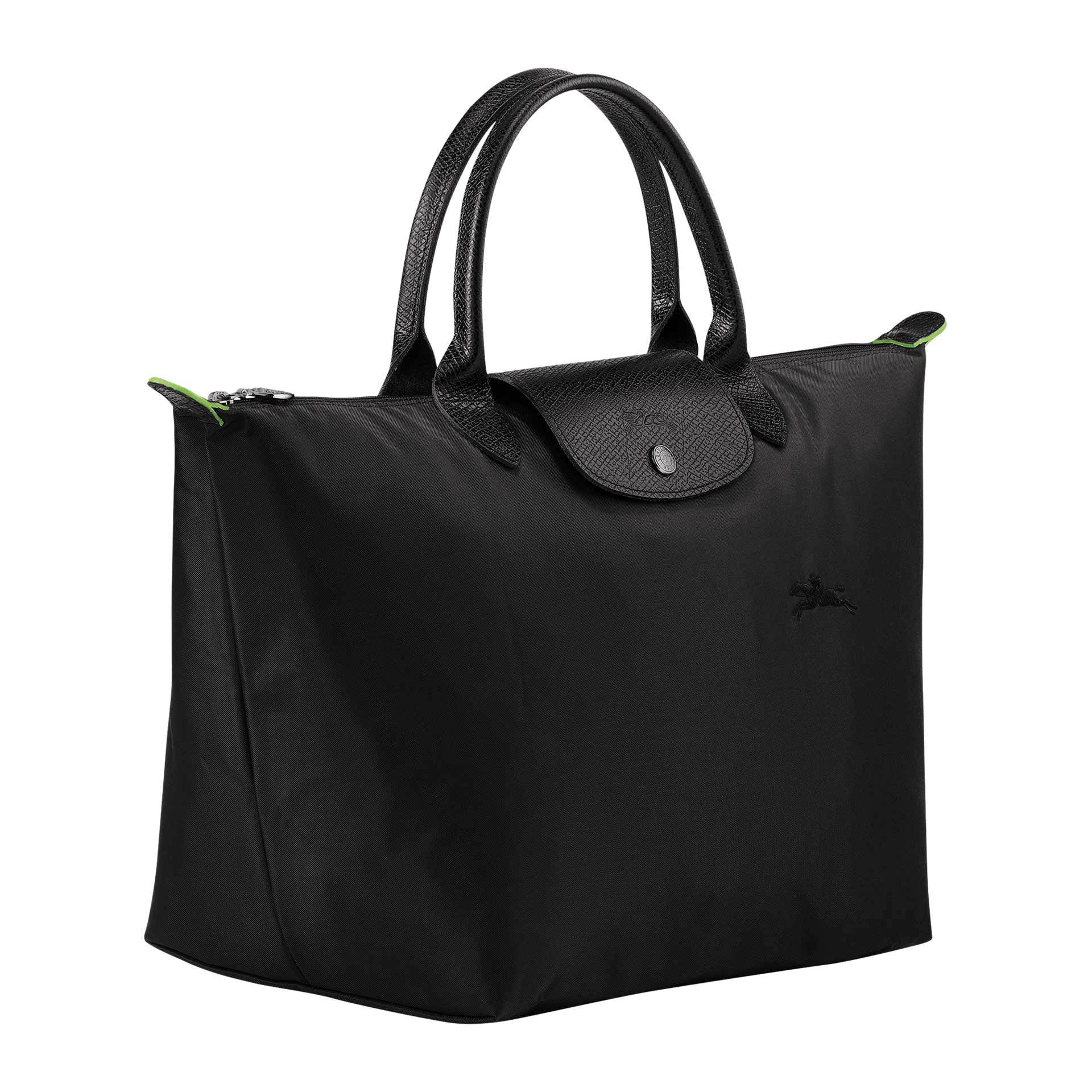 Longchamp Le Pliage Green Handtasche M black