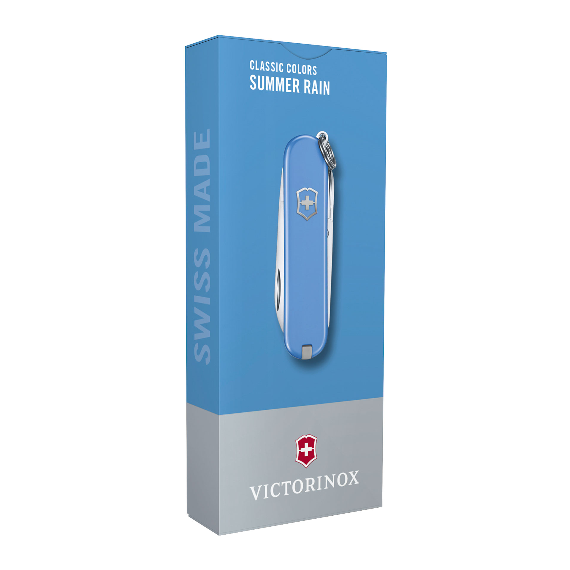 VICTORINOX Classic SD Taschenmesser mit 7 Funktionen 58mm summer rain