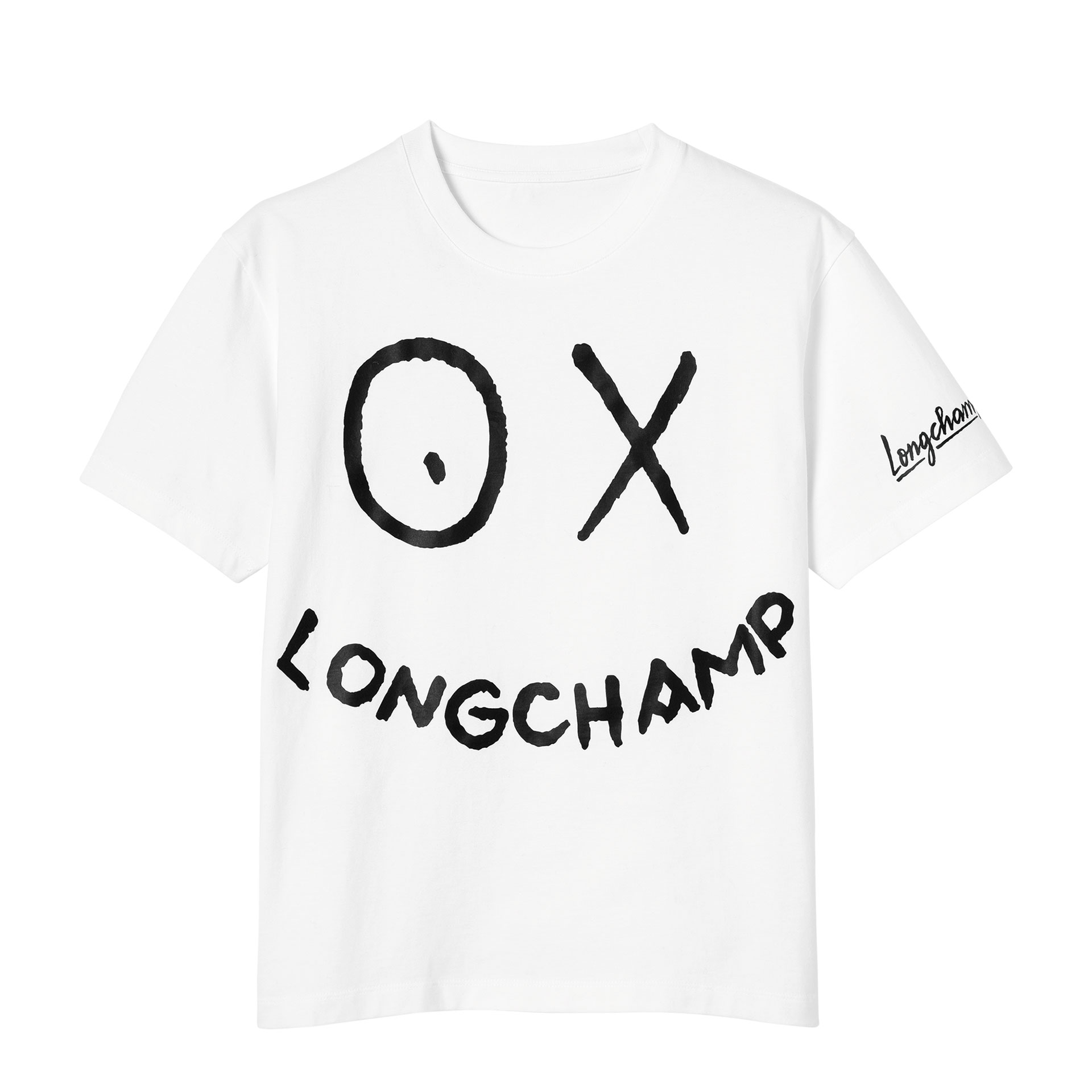 Longchamp X André T-Shirt weiß L