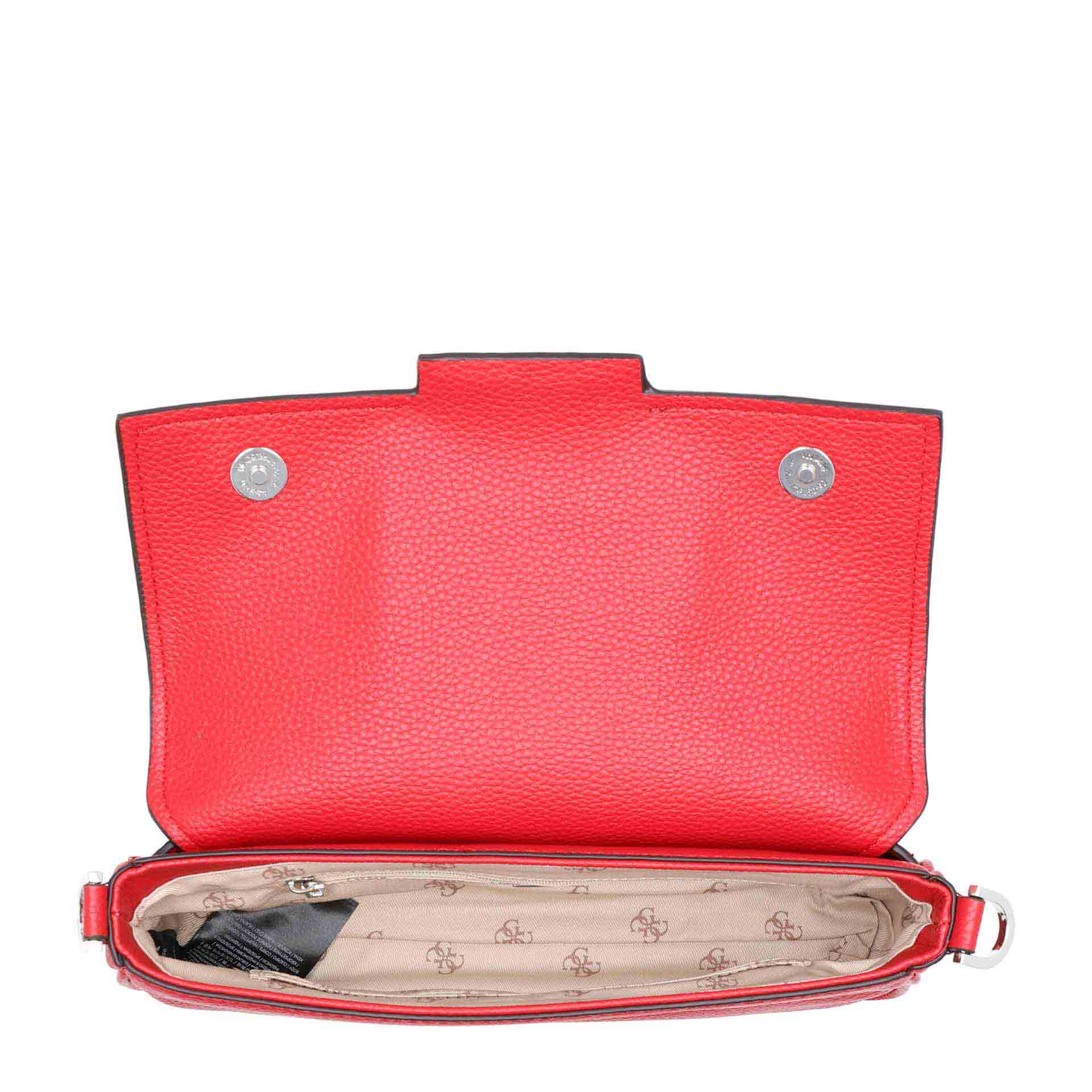 Guess Brightside Schultertasche red