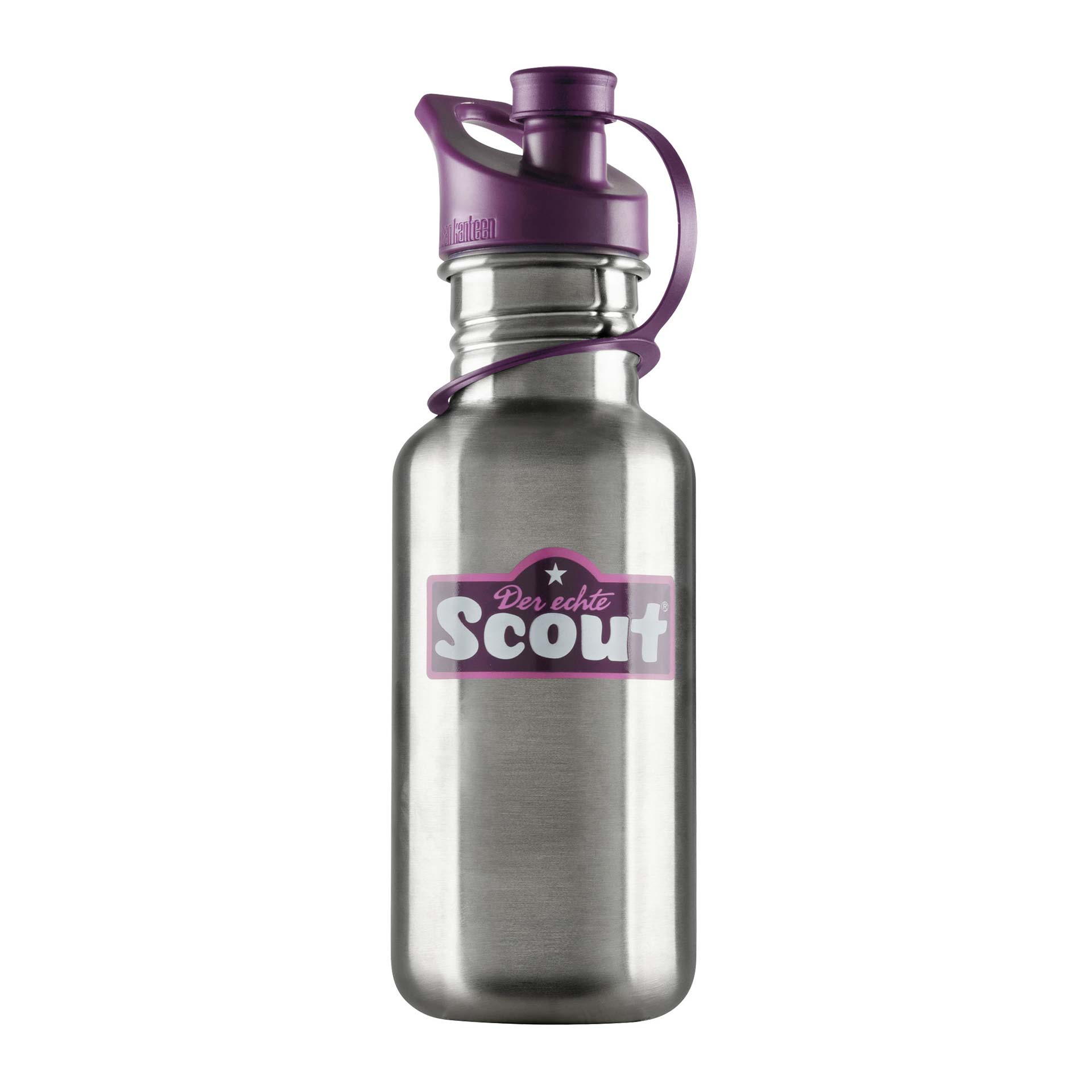 Scout Edelstahl-Trinkflasche violett
