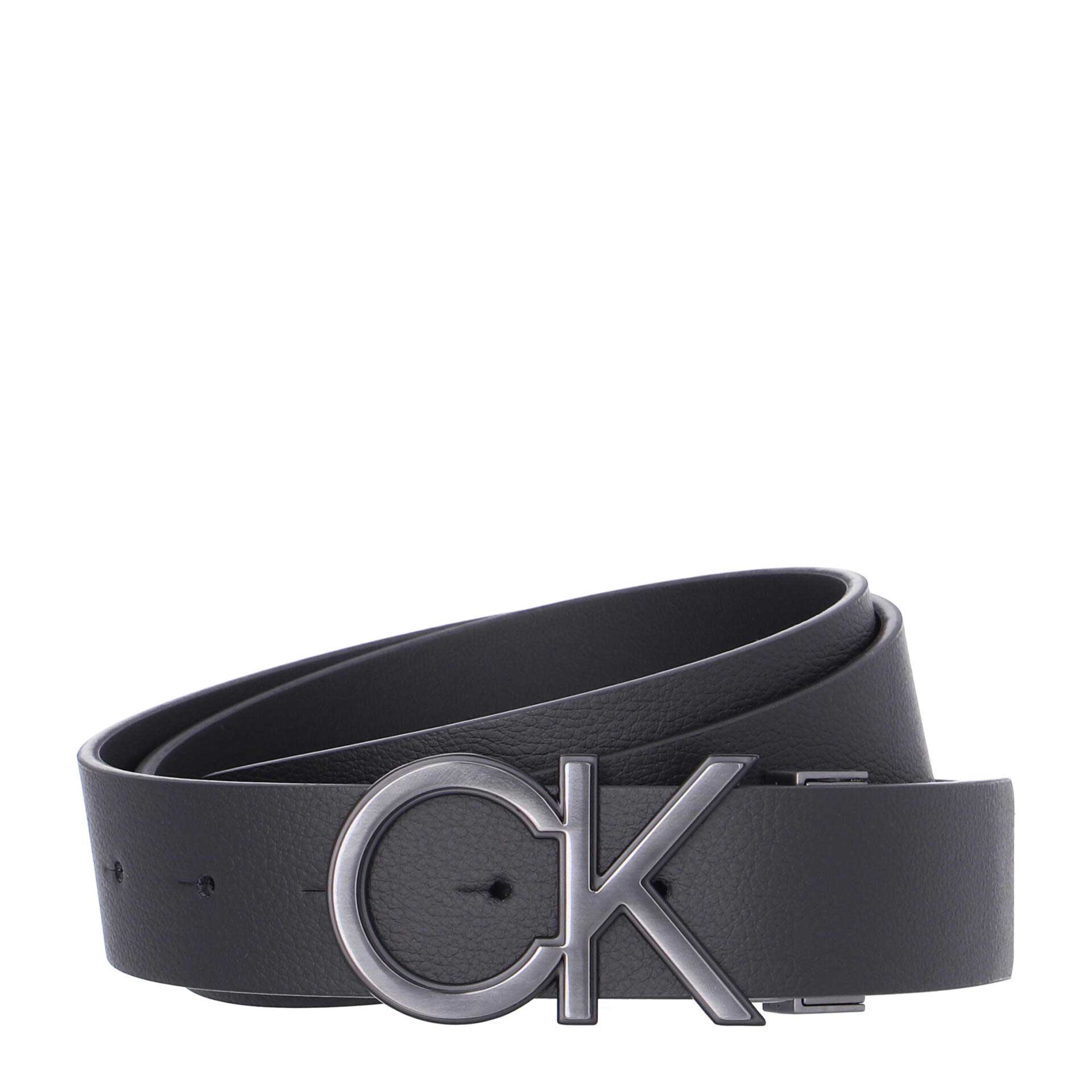Calvin Klein ADJ/REV CK Outlined Gürtel black