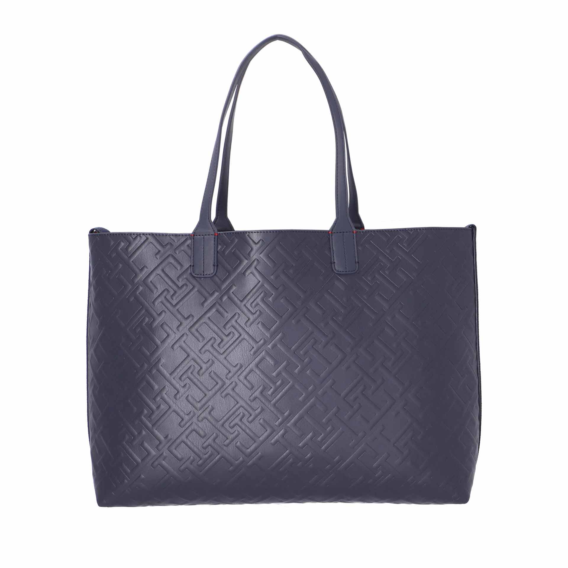 Tommy Hilfiger Iconic Tommy Tote Monogram space blue